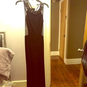 Long Black Party dress